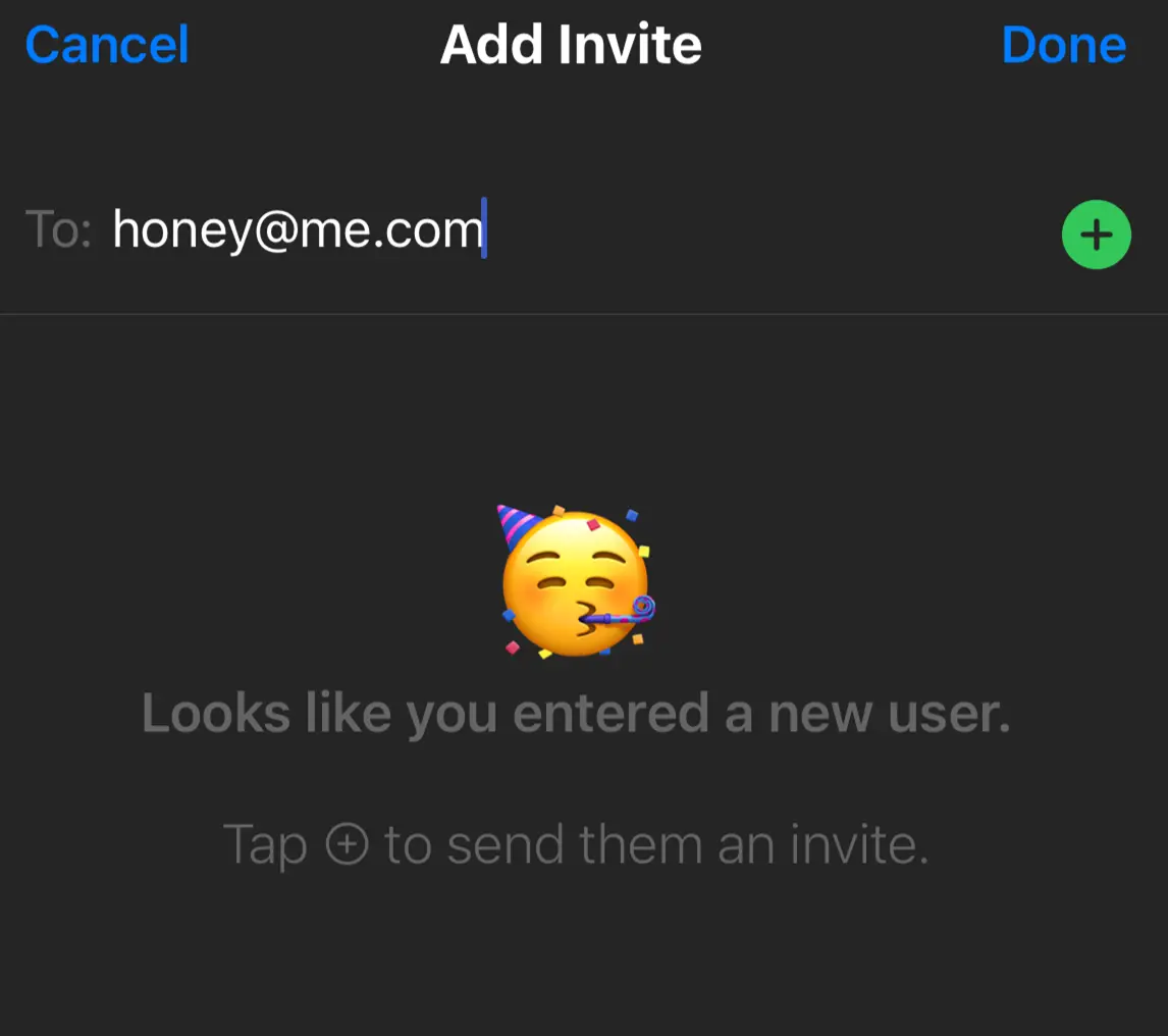 Laden Sie Teilnehmer ein