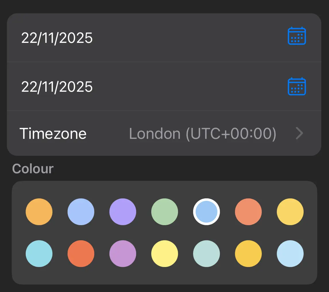 Set up events and custom schedules with Gesynced