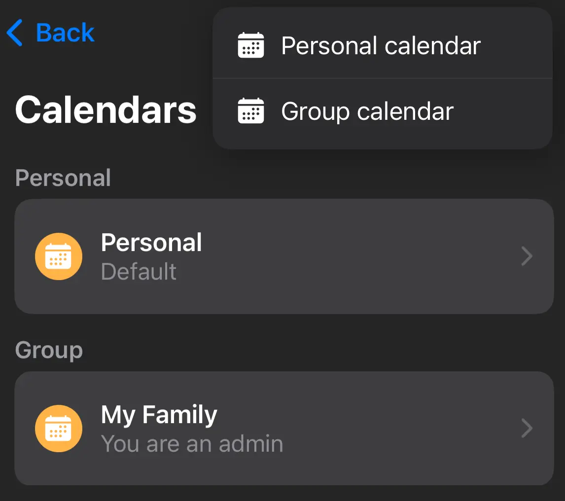 Create your calendar with Gesynced
